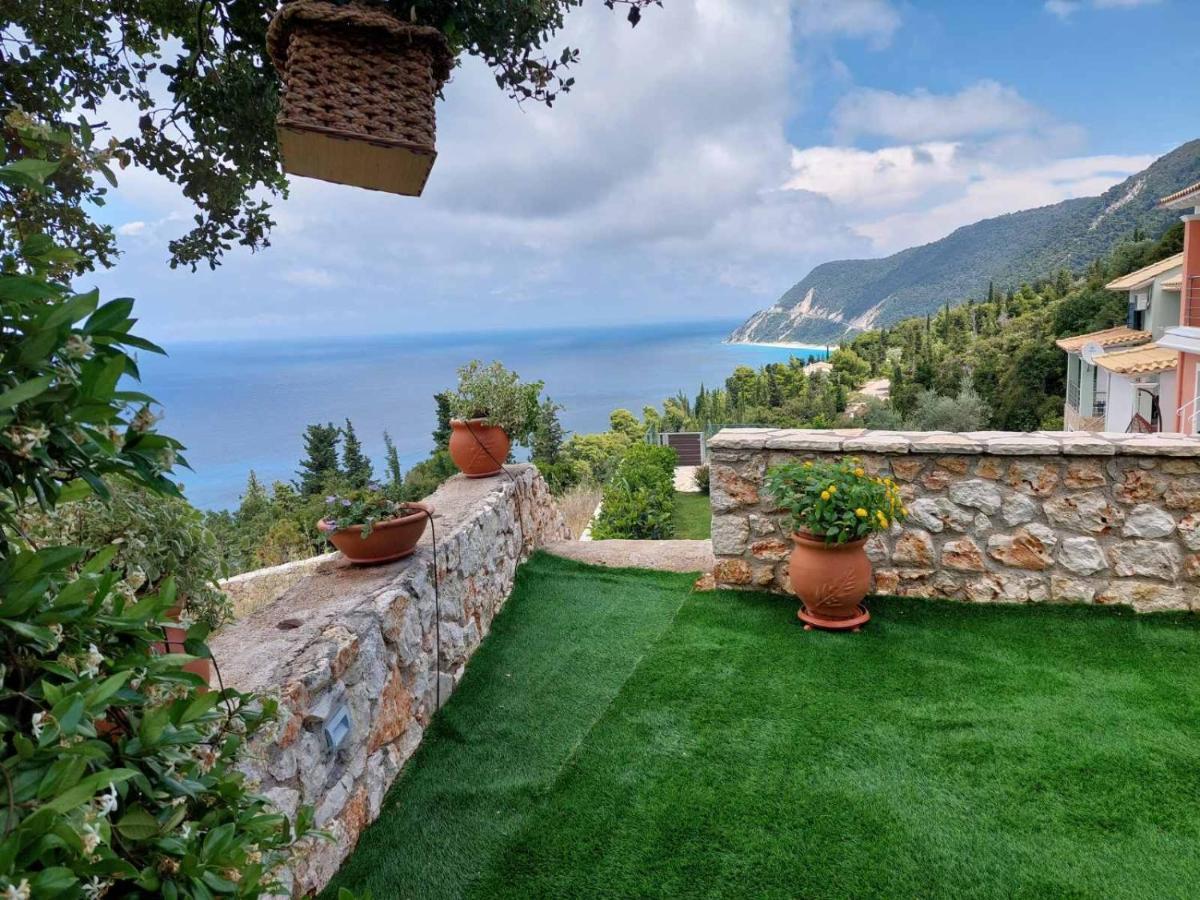 Villa Nereid Glafki - Enjoy Summer Sunsets Áyios Nikítas Exteriér fotografie