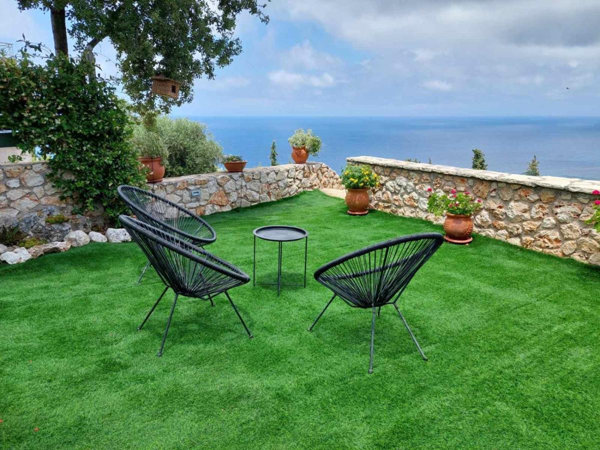 Villa Nereid Glafki - Enjoy Summer Sunsets Áyios Nikítas Exteriér fotografie