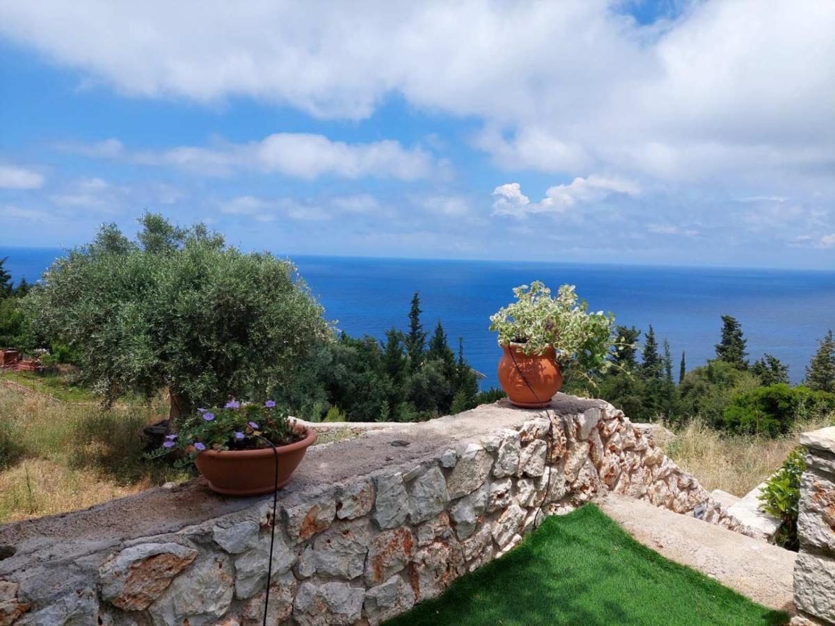 Villa Nereid Glafki - Enjoy Summer Sunsets Áyios Nikítas Exteriér fotografie
