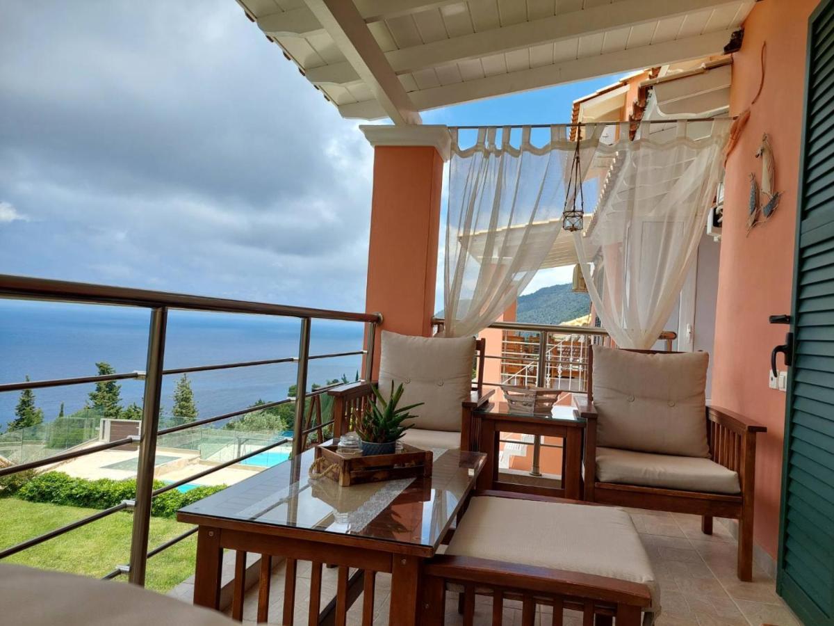 Villa Nereid Glafki - Enjoy Summer Sunsets Áyios Nikítas Exteriér fotografie
